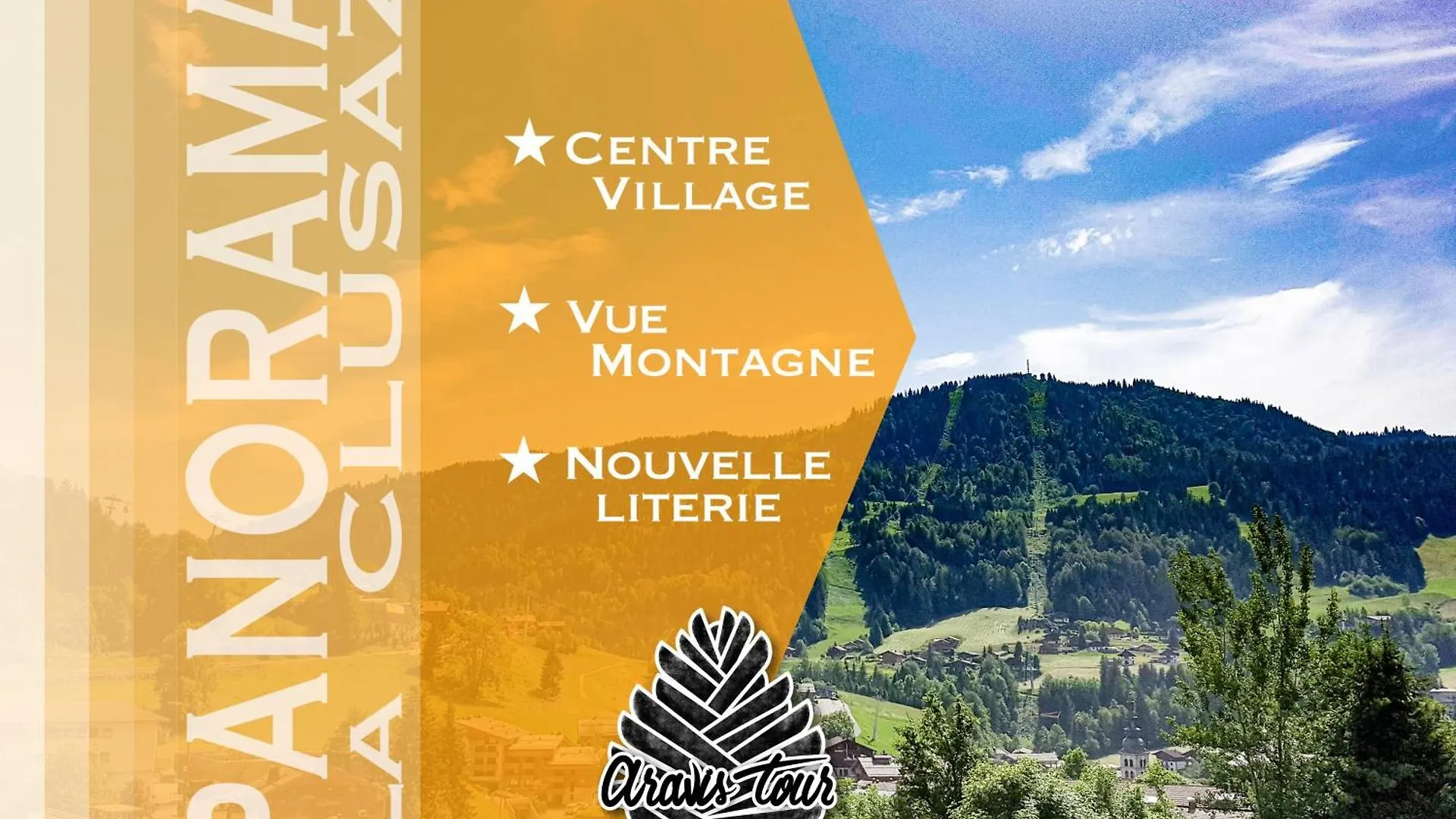 Studio Panorama - Vue Montagne Et Village, Centre La Clusaz - Aravistour